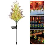 Solar garden lights Christmas tree