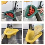 Kitchen sink drain basket