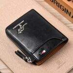 Anti-theft men’s wallet leather