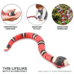 Smart sensing snake toy