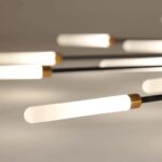 Firework shape ceiling lamp