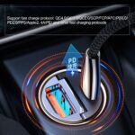 Mini Stealth USB/USB-C Car Quick Charger