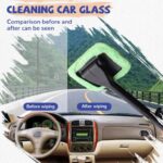 Ergonomic Handled Microfiber Car Window Cleaner