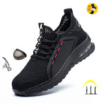 Men Black Safety Shoes