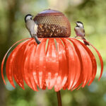 Outdoor Flower Bird Feeder