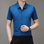 Ice Silk Short Sleeve Shirt