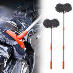 Retractable Double Layer Car Wash Brush