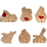 Wooden Family Puzzle