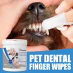 Pet Dental Cleaning finger Wipes