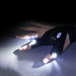 LED Gloves with Waterproof Lights