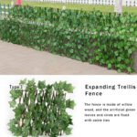 Expandable Faux Privacy Fence