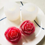 3D Silicone Rose Shape Ice Cube Maker