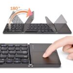 Folding Wireless Bluetooth Keyboard