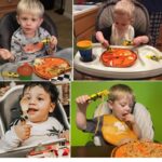 Kid’s Constructive Eating Plate and Utensils Set