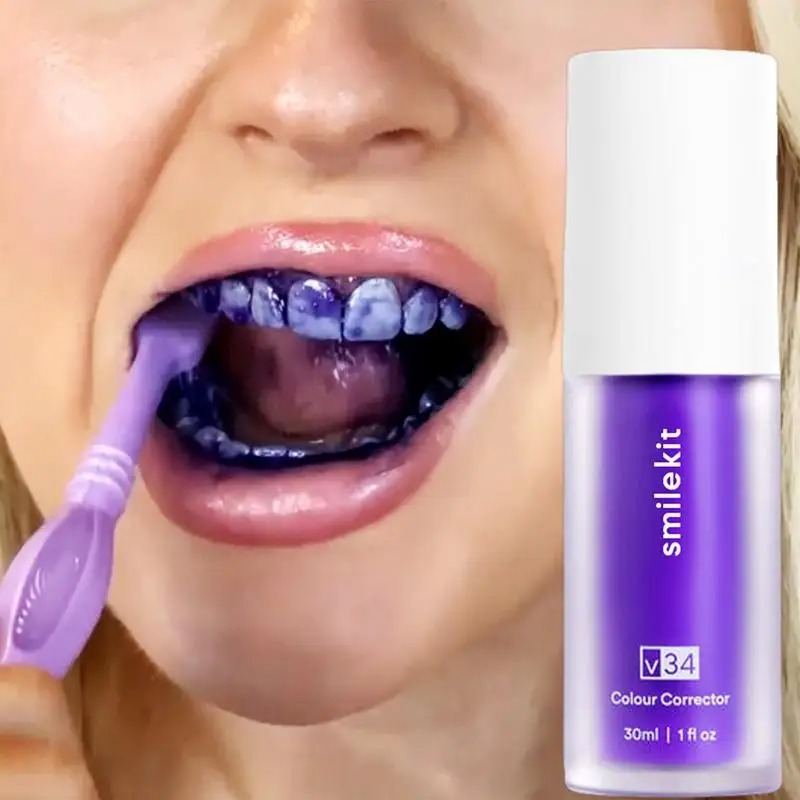 Purple Whitening Toothpaste Dropshipping Winning Products