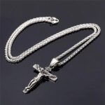 Jesus Cross Stainless Steel Necklace