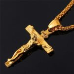 Jesus Cross Stainless Steel Necklace