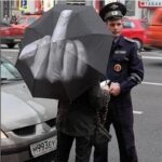 Funny Middle Finger Umbrella