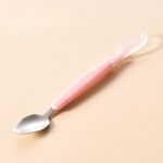 Double Head Baby Silicone Food Spoon