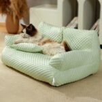 Pet Washable Plush Sofa Bed