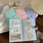 Transparent Jewellery Storage Book Set