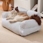 Pet Washable Plush Sofa Bed