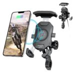 Fast Wireless Charging Motorcycle Mount