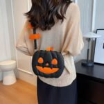 Halloween crossbody pumpkin bag