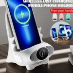 Mini Chair Wireless Fast Charger Multifunctional Phone Holder