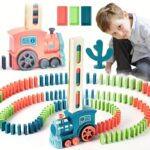 Automatic Dominos Stacking Toys