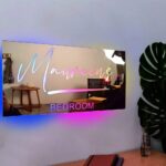 Custom Personalized Light Up Name Mirror