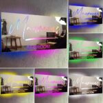 Custom Personalized Light Up Name Mirror