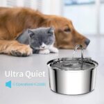 Stainless Steel Cat Drinking Fountain