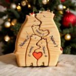 Wooden Bears Family Puzzle