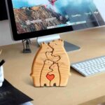 Wooden Bears Family Puzzle