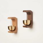 Magnetic Wood Wind Chime